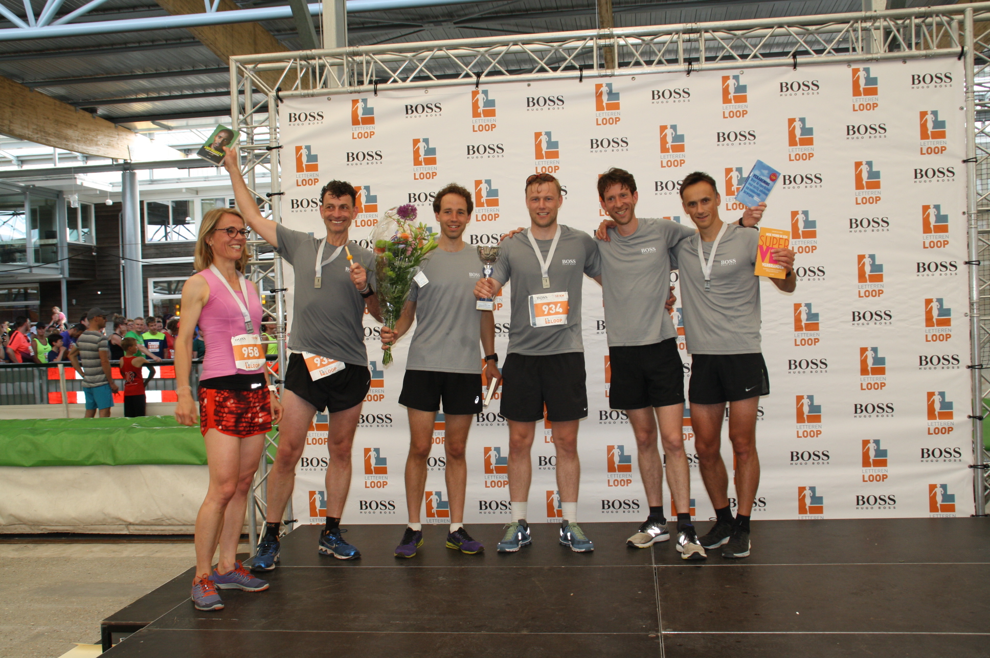 Victory in the team competition for 10 km - Letterenloop, June 2, 2019