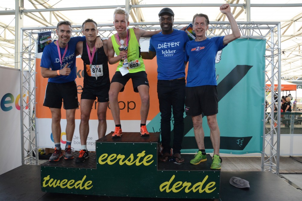 How to finish the second but win a 5km race? Letterenloop 2017