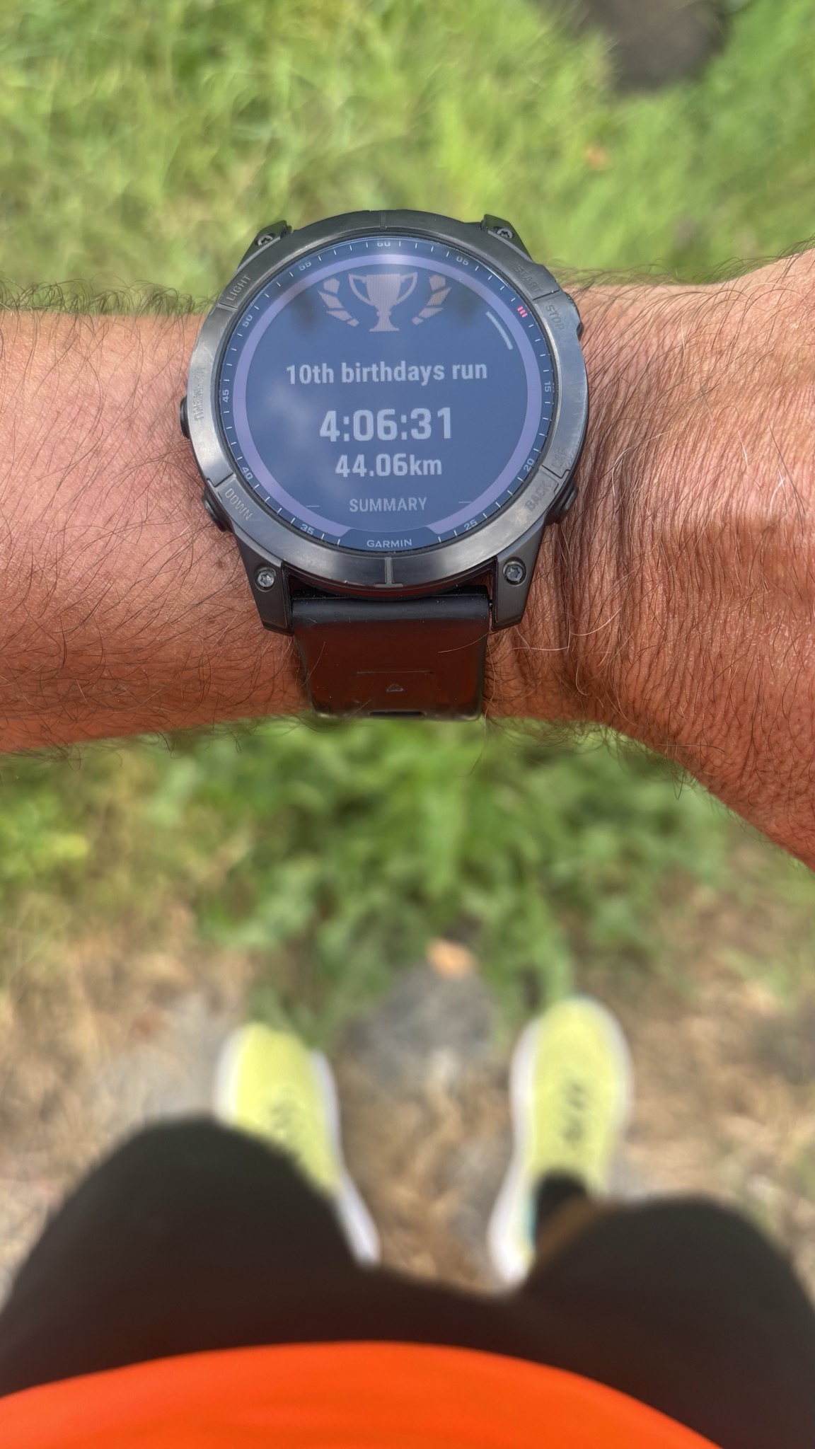 Юбилейный деньрожденный забег